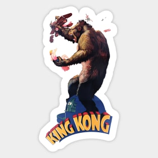 King Kong Retro Sticker